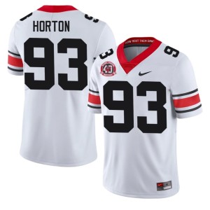 Carter Horton College DGDs Men's 1980 National Champions 40th Anniversary White #93 Jersey 765756-227