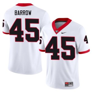 Eli Barrow DGDs Men Football White #45 Jerseys 309921-712