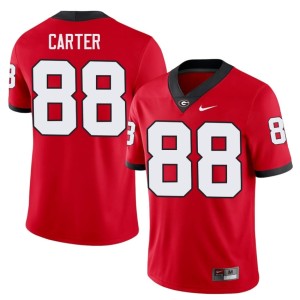 Jalen Carter Red Replica Men University of Georgia Bulldogs #88 Jersey 214390-827