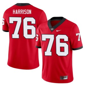 Marcus Harrison #76 Red Game DGDs Mens Jerseys 691839-980