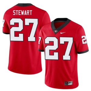 Blake Stewart #27 Dawgs Official Mens Red Jerseys 815391-934