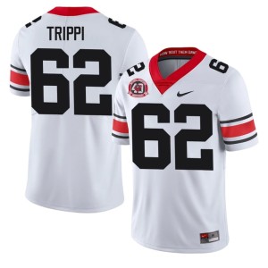 Charley Trippi White University of Georgia 1980 National Champions 40th Anniversary #62 Limited Men Jersey 199825-362