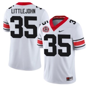 Elijah Littlejohn Men 2026-27 #35 University of Georgia 1980 National Champions 40th Anniversary White Jersey 919658-795