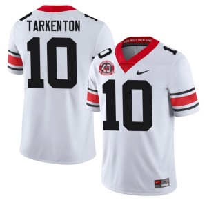 Fran Tarkenton 1980 National Champions 40th Anniversary 2026-27 #10 White Damn Good Dawgs Mens Jersey 244246-895