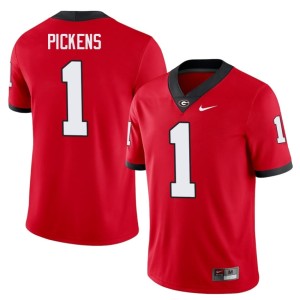 George Pickens Red #1 Men UGA Bulldogs Limited Jerseys 332366-111