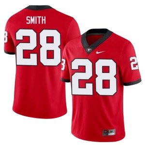Jordan Smith Game Mens #28 Red DGDs Jerseys 819448-113