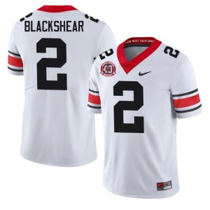 Thomas Blackshear UGA Bulldogs 1980 National Champions 40th Anniversary #2 High School White Men Jersey 914419-783
