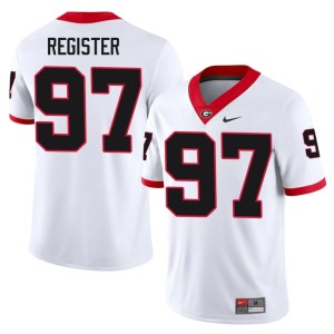 Wade Register #97 NCAA Men's White Damn Good Dawgs Jersey 604667-207