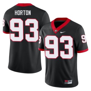 Carter Horton Black Embroidery #93 Men's Damn Good Dawgs Jersey 282713-568
