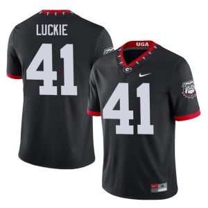 Carter Luckie Mascot 100th Anniversary Mens Black #41 Alumni Georgia Jerseys 825505-404