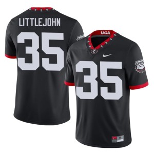 Elijah Littlejohn Mascot 100th Anniversary Georgia Black Men College #35 Jerseys 777643-111