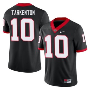 Fran Tarkenton NCAA Men Black UGA #10 Jersey 440134-492