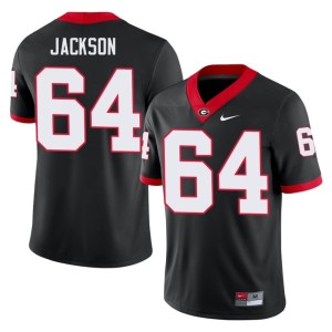 Jahzare Jackson Men's Player Damn Good Dawgs Black #64 Jersey 732377-615