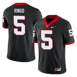 Kelee Ringo #5 Player Men Georgia Bulldogs Black Jersey 178327-130