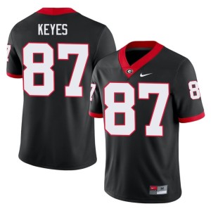 Lincoln Keyes Black Georgia University Mens #87 Jersey 609997-733