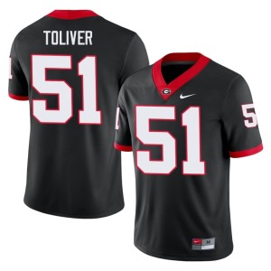 Malachi Toliver Black Limited Go Dawgs #51 Mens Jerseys 269022-374