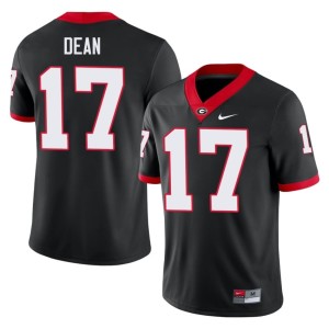 Nakobe Dean Dawgs Black #17 Men's 2025 Jersey 551549-501