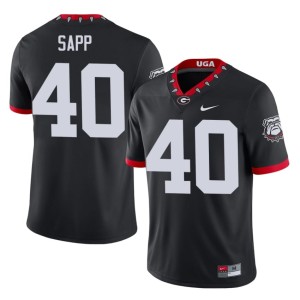 Theron Sapp 2026-27 #40 Damn Good Dawgs Mascot 100th Anniversary Black Men's Jersey 471603-746