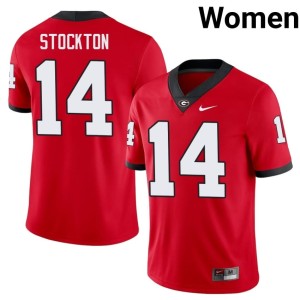 Gunner Stockton DGDs Stitched #14 Womens Red Jerseys 444598-669