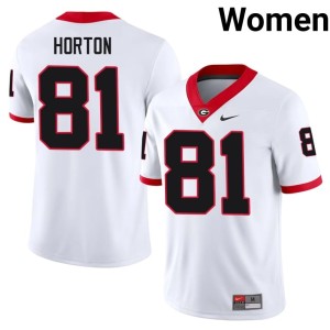 Josh Horton #81 White Damn Good Dawgs Player Womens Jersey 248999-789