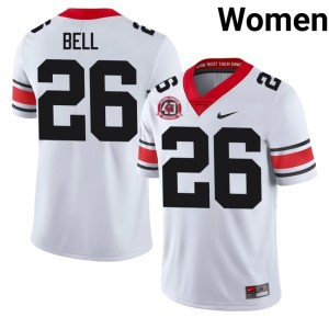 Micah Bell White #26 University of Georgia 2026-27 Womens 1980 National Champions 40th Anniversary Jerseys 218267-595