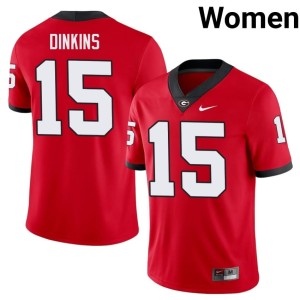 Khamari Brooks DGDs Womens #15 Red Player Jerseys 225037-970