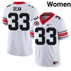 PJ Dean Womens White 1980 National Champions 40th Anniversary #33 DGDs NCAA Jersey 429295-408