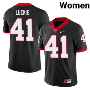 Carter Luckie University Bulldog Nation Women's Black #41 Jersey 267705-415