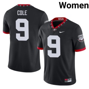 Chris Cole Mascot 100th Anniversary DGDs #9 Alumni Women's Black Jerseys 763042-397