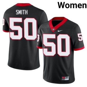 Cortez Smith University Black Bulldog Nation Women's #50 Jerseys 523228-883