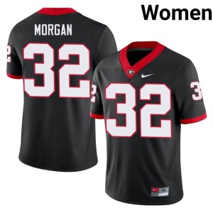 Jaylan Morgan NCAA #32 Women's Black DGDs Jersey 557097-344