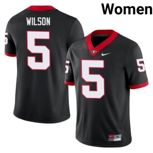 Raylen Wilson Black Women Dawgs #5 Player Jersey 172451-390
