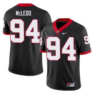 Xzavier McLeod #94 Football Mens Black Damn Good Dawgs Jerseys 830924-360