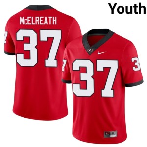 Benjamin McElreath #37 Youth Player DGDs Red Jerseys 945320-874