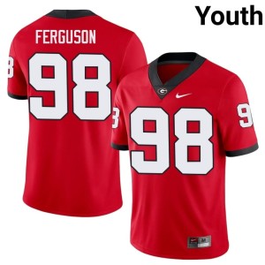 Connor Ferguson DGDs Football #98 Youth Red Jersey 254553-408