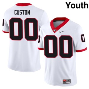 Custom Dawgs #00 White Youth 2025 Jerseys 285793-993
