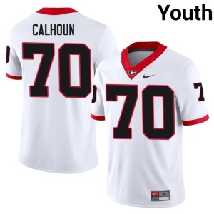 Daniel Calhoun White #70 Georgia Limited Youth Jerseys 790097-365
