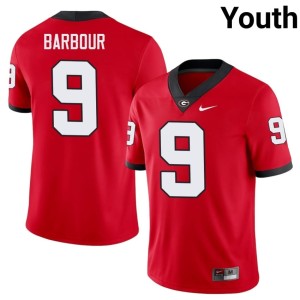 Ethan Barbour Game #9 Damn Good Dawgs Red Youth Jerseys 504738-530