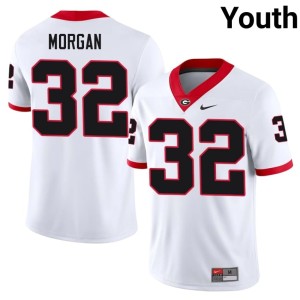 Jaylan Morgan #32 Alumni White Go Dawgs Youth Jersey 924758-378