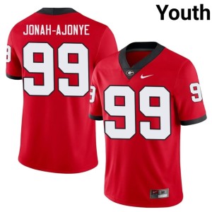 Joseph Jonah-Ajonye Red Youth #99 2025 Georgia Jersey 575925-906