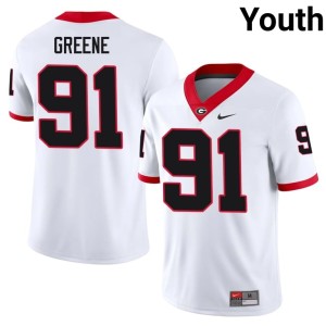 Justin Greene White High School UGA Bulldogs #91 Youth Jerseys 756909-473
