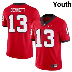 Stetson Bennett University Youth Bulldog Nation Red #13 Jerseys 841808-870