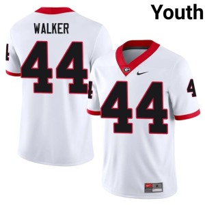Travon Walker Limited #44 Dawgs White Youth Jerseys 330649-695