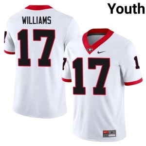 Amaris Williams Youth White #17 Dawgs 2025 Jerseys 837726-978