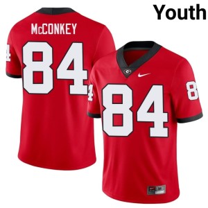 Ladd McConkey Red Alumni UGA Bulldogs Youth #84 Jerseys 502730-684