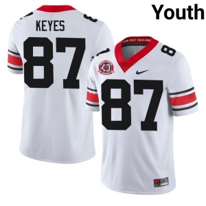 Lincoln Keyes White #87 Damn Good Dawgs 1980 National Champions 40th Anniversary Youth 2025 Jerseys 669577-154