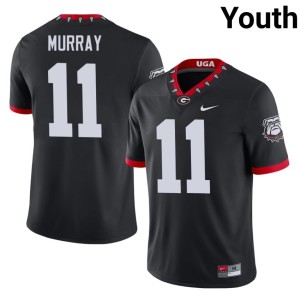 Aaron Murray Damn Good Dawgs Youth Replica Mascot 100th Anniversary Black #11 Jerseys 379835-135