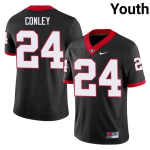 Braylon Conley Bulldog Nation #24 Limited Black Youth Jersey 635644-437