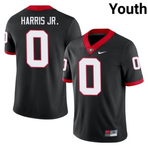 Gabe Harris Jr. #0 Limited Black Youth UGA Jerseys 558176-158