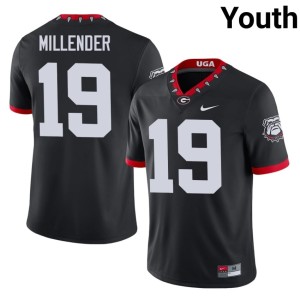 Hezekiah Millender DGDs University Mascot 100th Anniversary Black Youth #19 Jerseys 688350-692